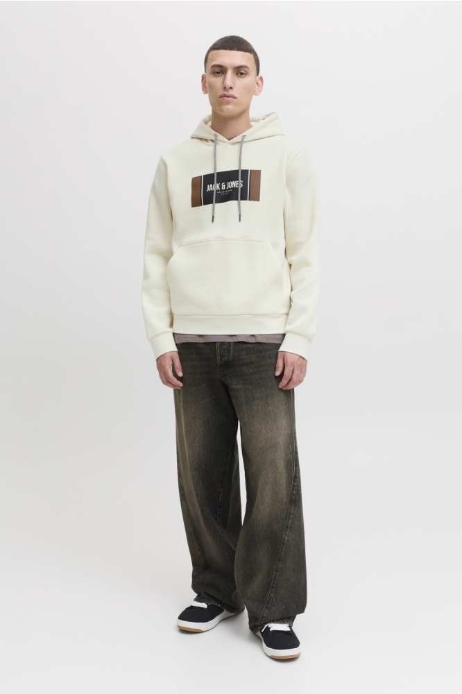 JJHAYATO SWEAT HOOD BTS 12278614 ANTIQUE WHITE